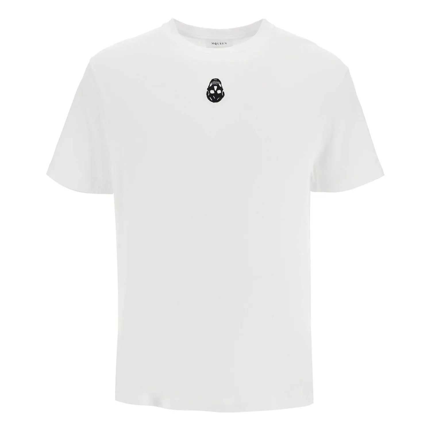 Alexander Mcqueen skull embroidered t-shirt