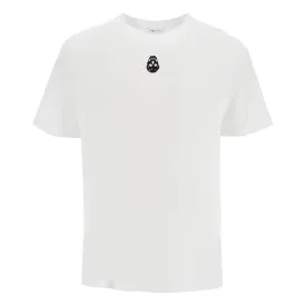 Alexander Mcqueen skull embroidered t-shirt