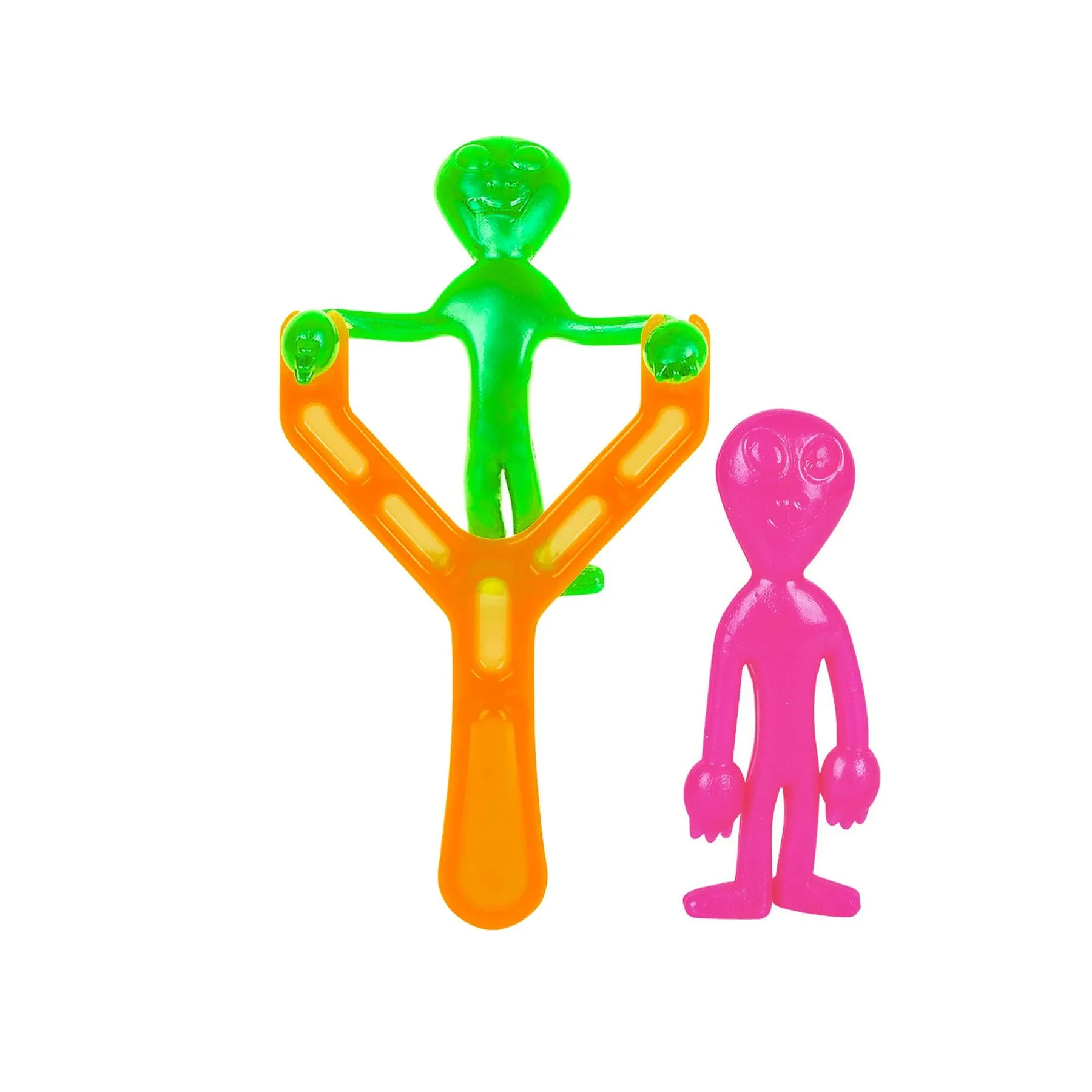 Alien Catapult Stretchy Sticky Slingshot