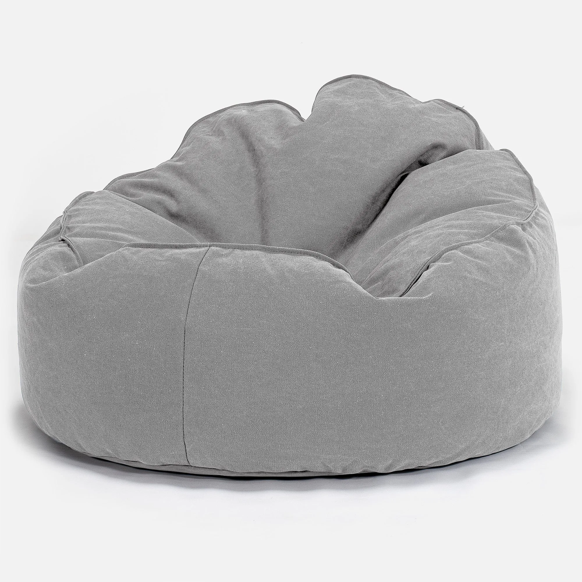 Archi Bean Bag Chair - Canvas Pewter