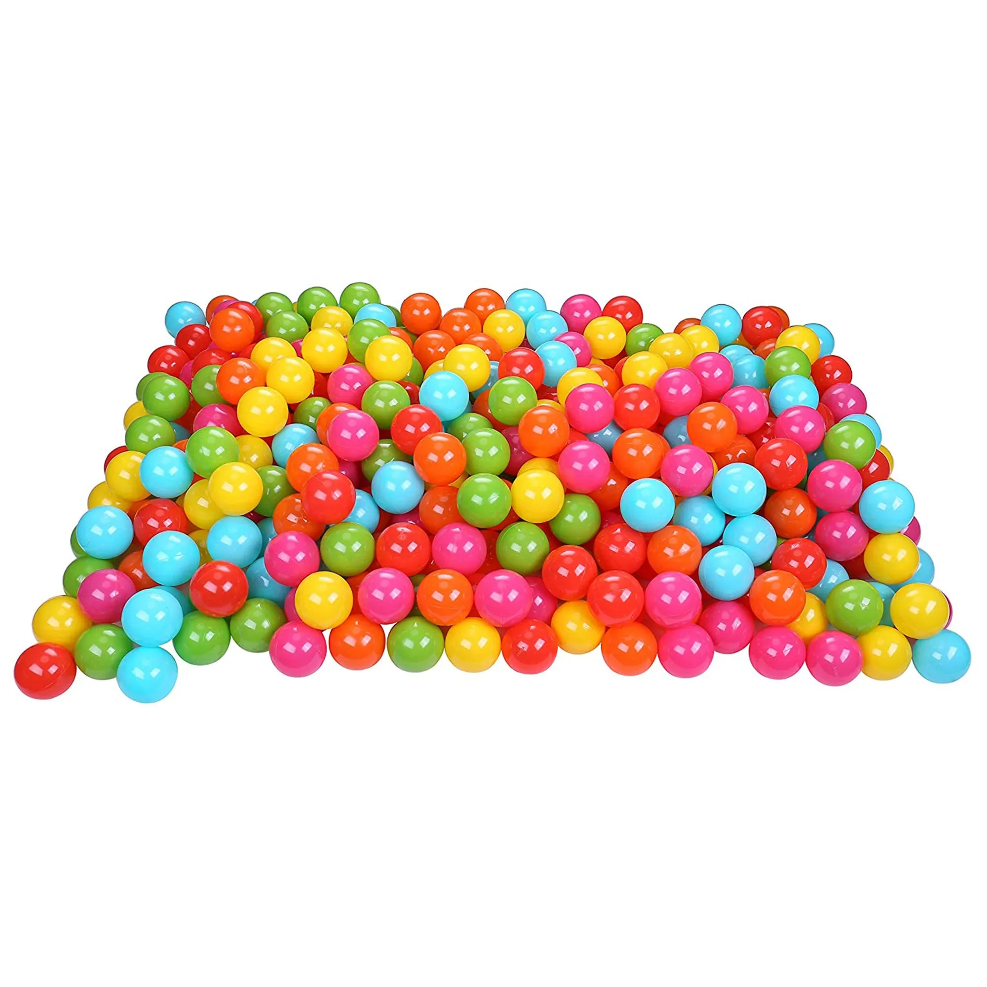 BalanceFrom Fitness 2.3" Play Pit Balls with Storage Bag, Multicolor (3 Pack)