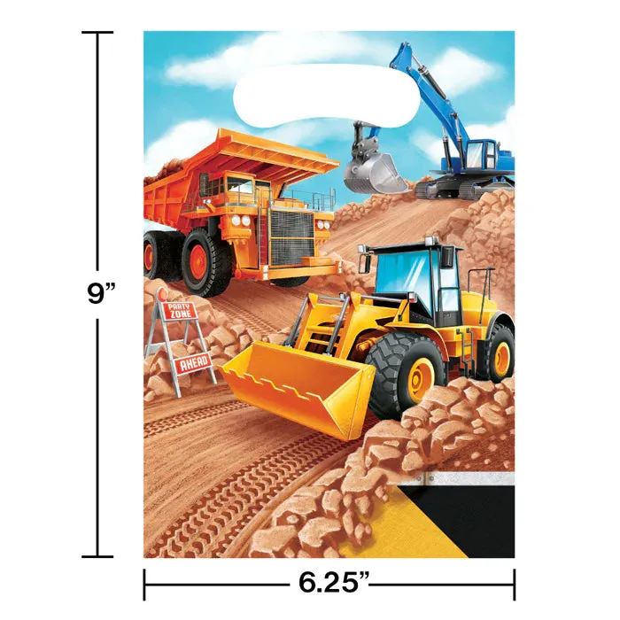 Big Dig Construction 51 Piece Birthday Kit for 8