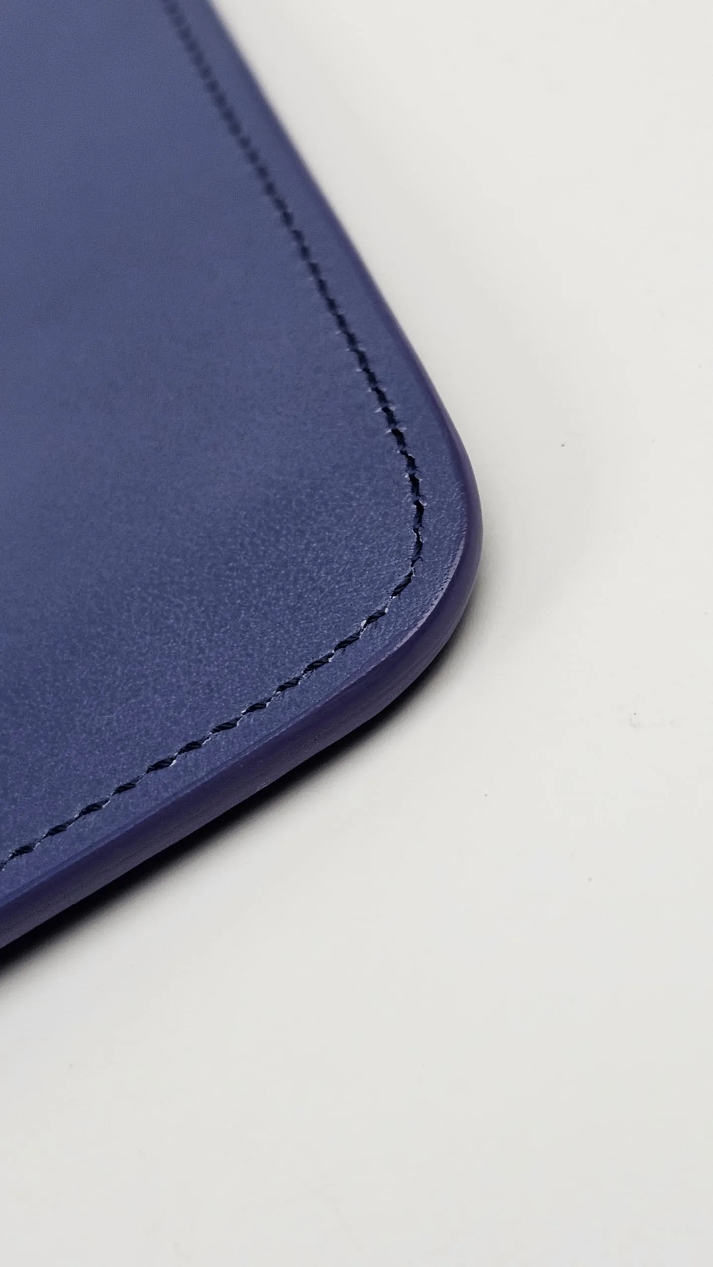 Blue Gommino Zipped Clutch