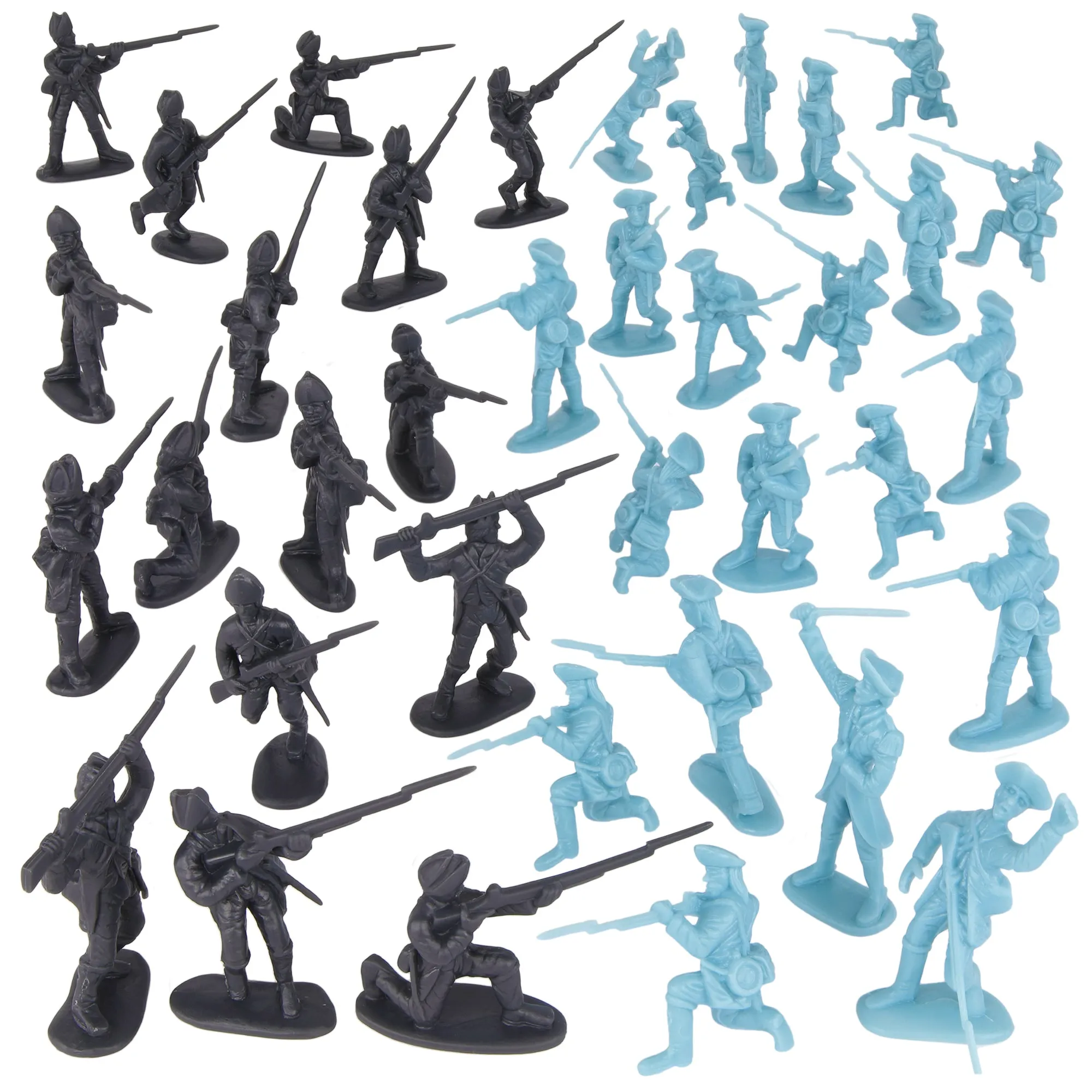 BMC Revolutionary War Battle of Trenton - Plastic Army Men Soldier Figures