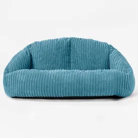 Bubble Kids Sofa Bean Bag 2-6 yr - Cord Aegean Blue