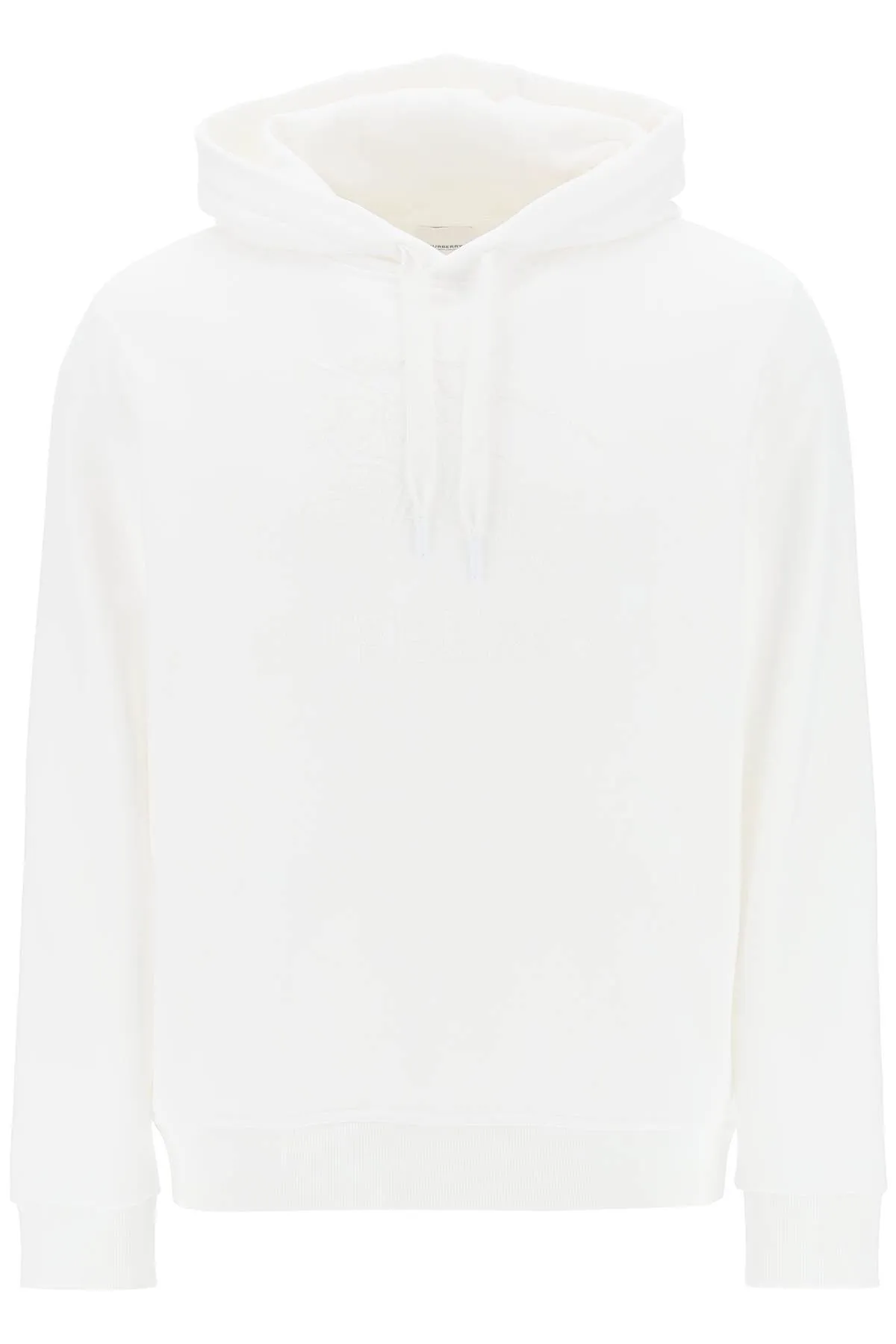 Burberry 'raynerbridge' hoodie with ekd logo in terry cloth