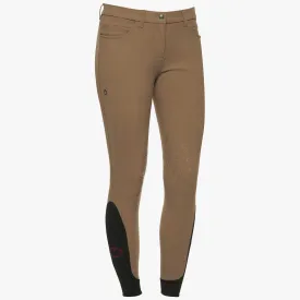 Cavalleria Toscana Girl's Colour Grip Breeches-Brown