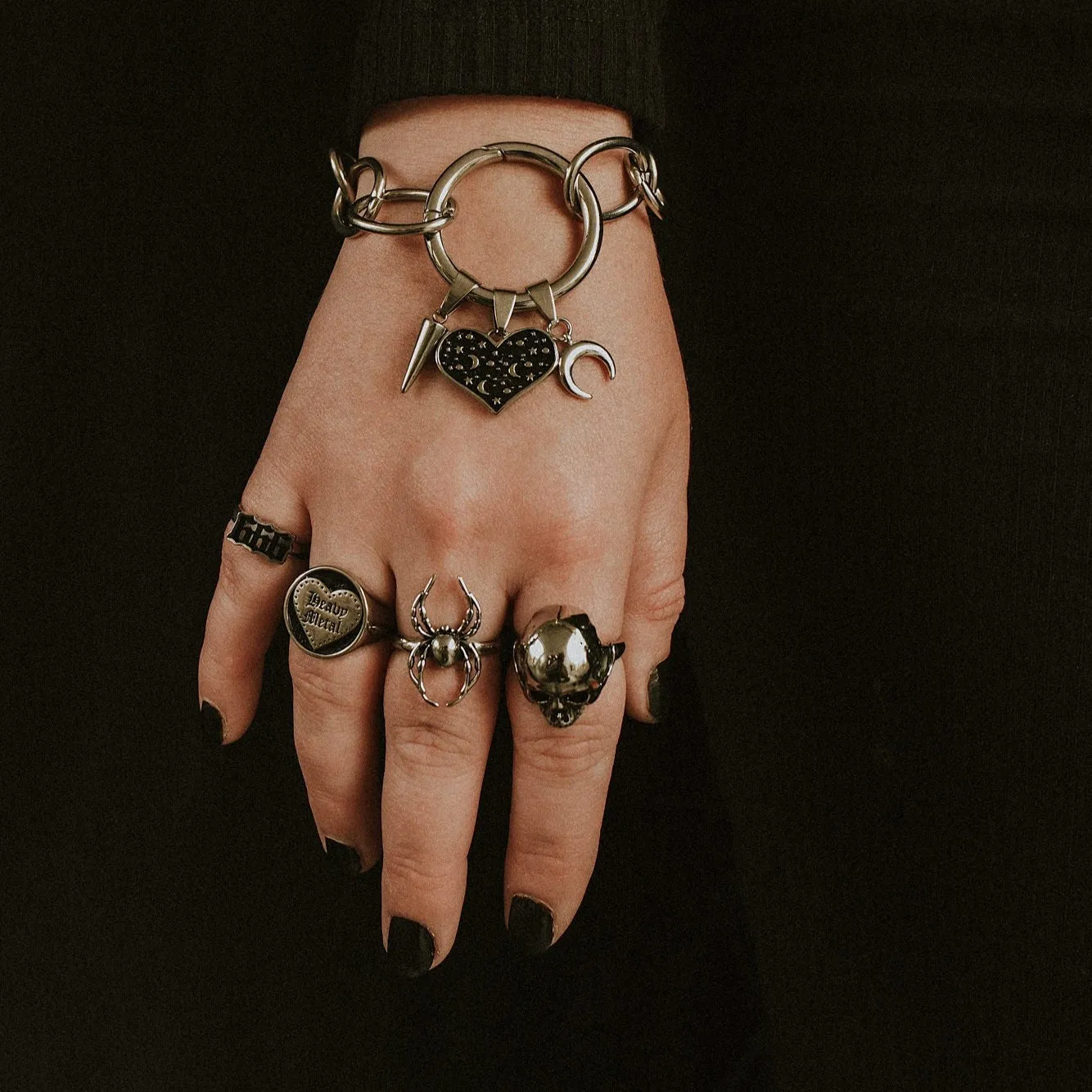 Charm Coven Temptress Spike Charm