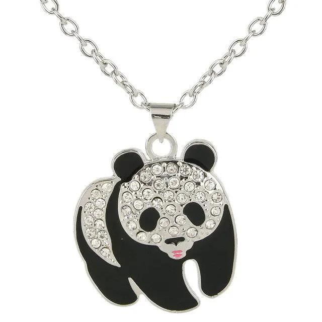 Christmas Cute Panda Necklace