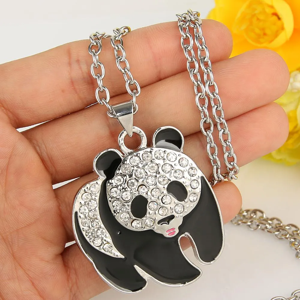 Christmas Cute Panda Necklace