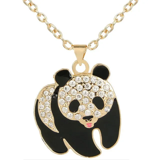 Christmas Cute Panda Necklace