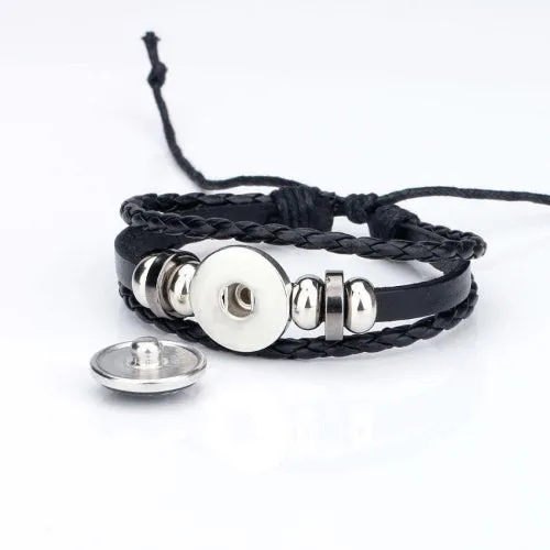 Classy Men Leo Constellation Zodiac Bracelet