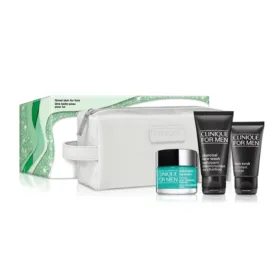 Clinique Men's Skincare Gift Set (Maximum Hydrator 72-Hour 50ml   Charcoal Face Wash 50ml   Face Scrub 30ml)