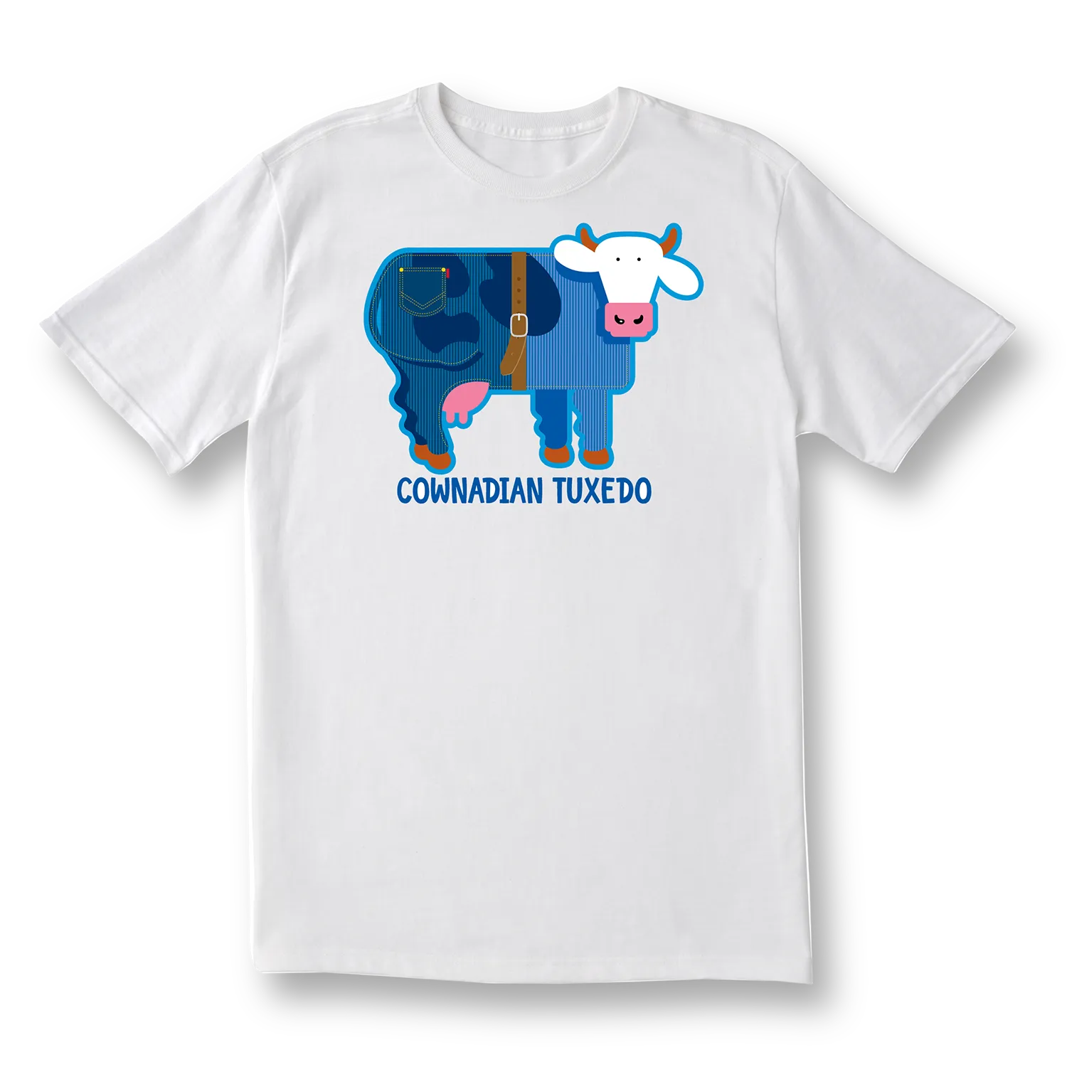 COWnadian Tuxedo Adult/Youth/Kids T