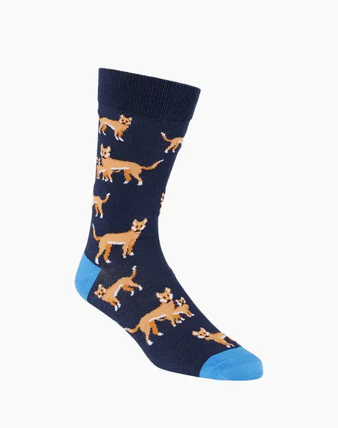 Dingo Men's Bamboo Socks