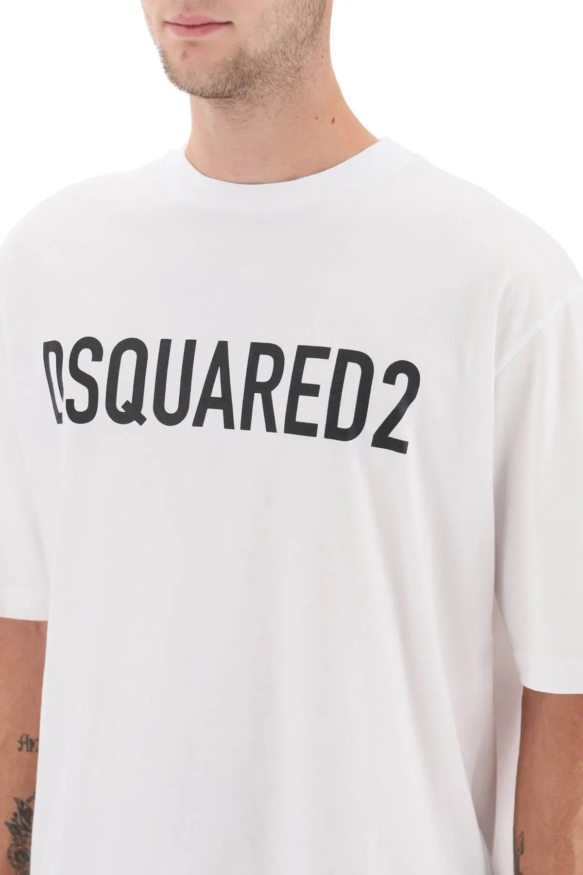 Dsquared2 logo print t-shirt