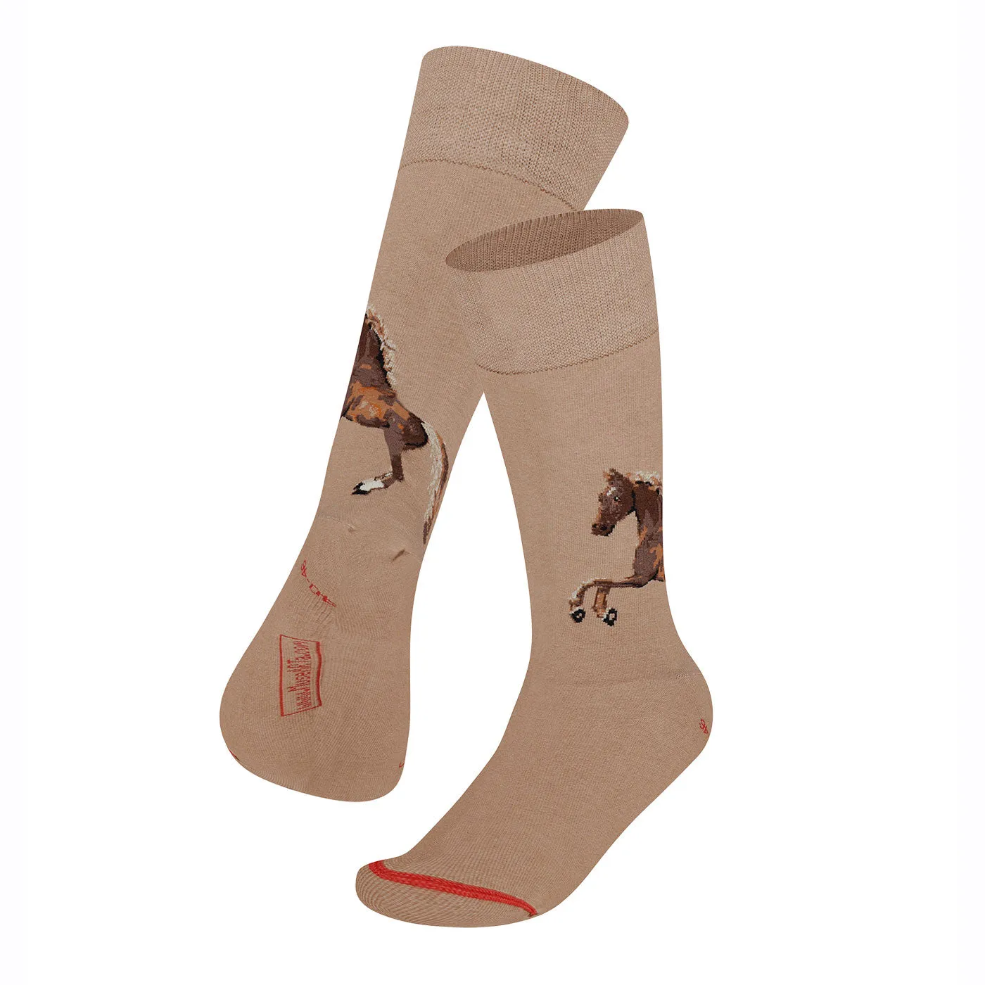 Equestrian Art Socks - Whistlejacket Horse by Stubbs - Women's Crew Socks