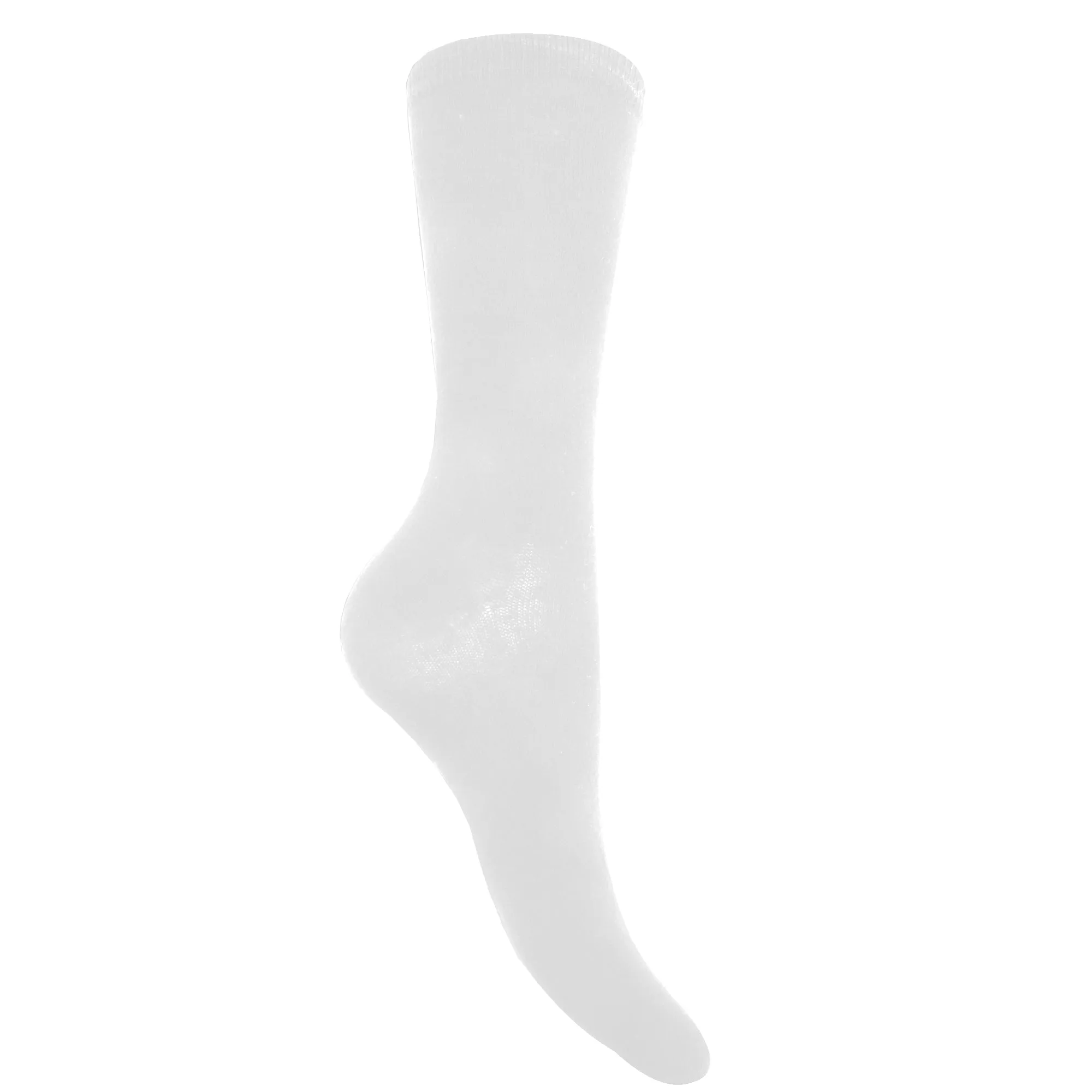 Floso Womens/Ladies Plain Socks (Pack Of 5)