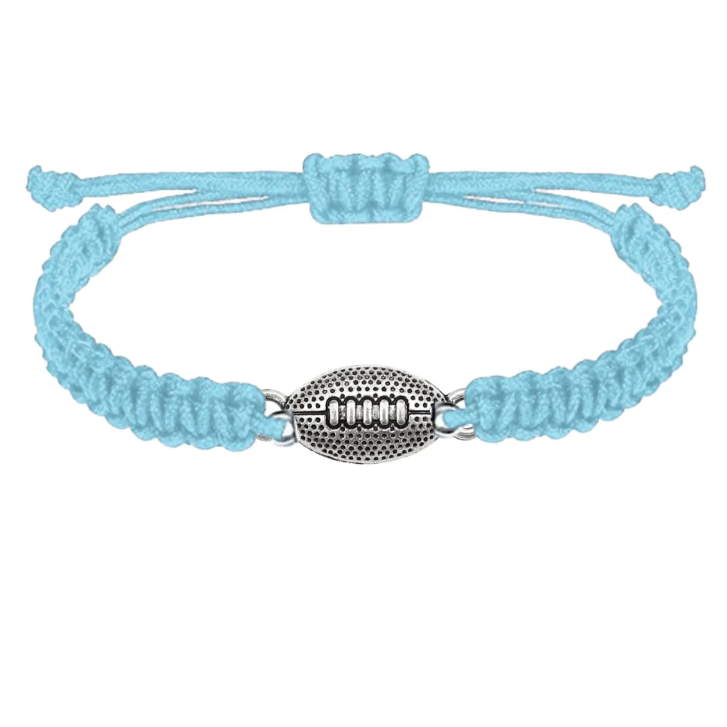 Football Rope Bracelet - Pick Color