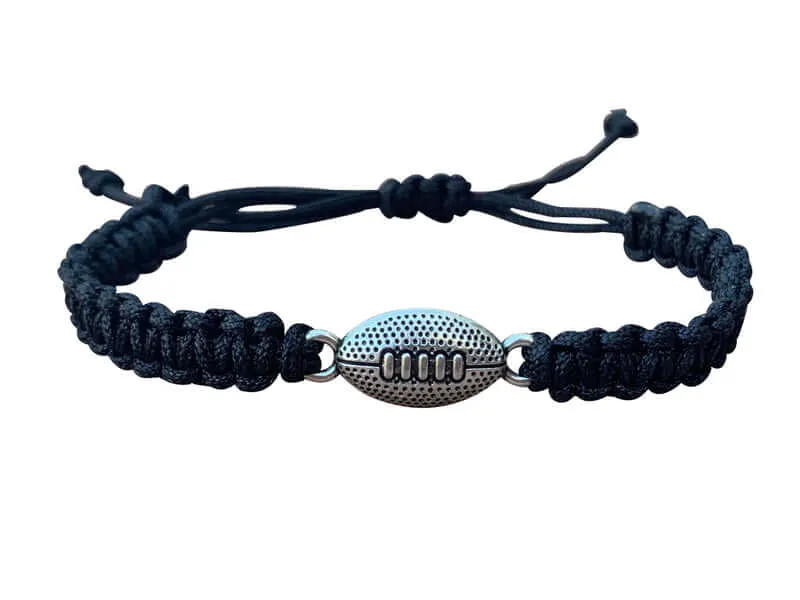 Football Rope Bracelet - Pick Color