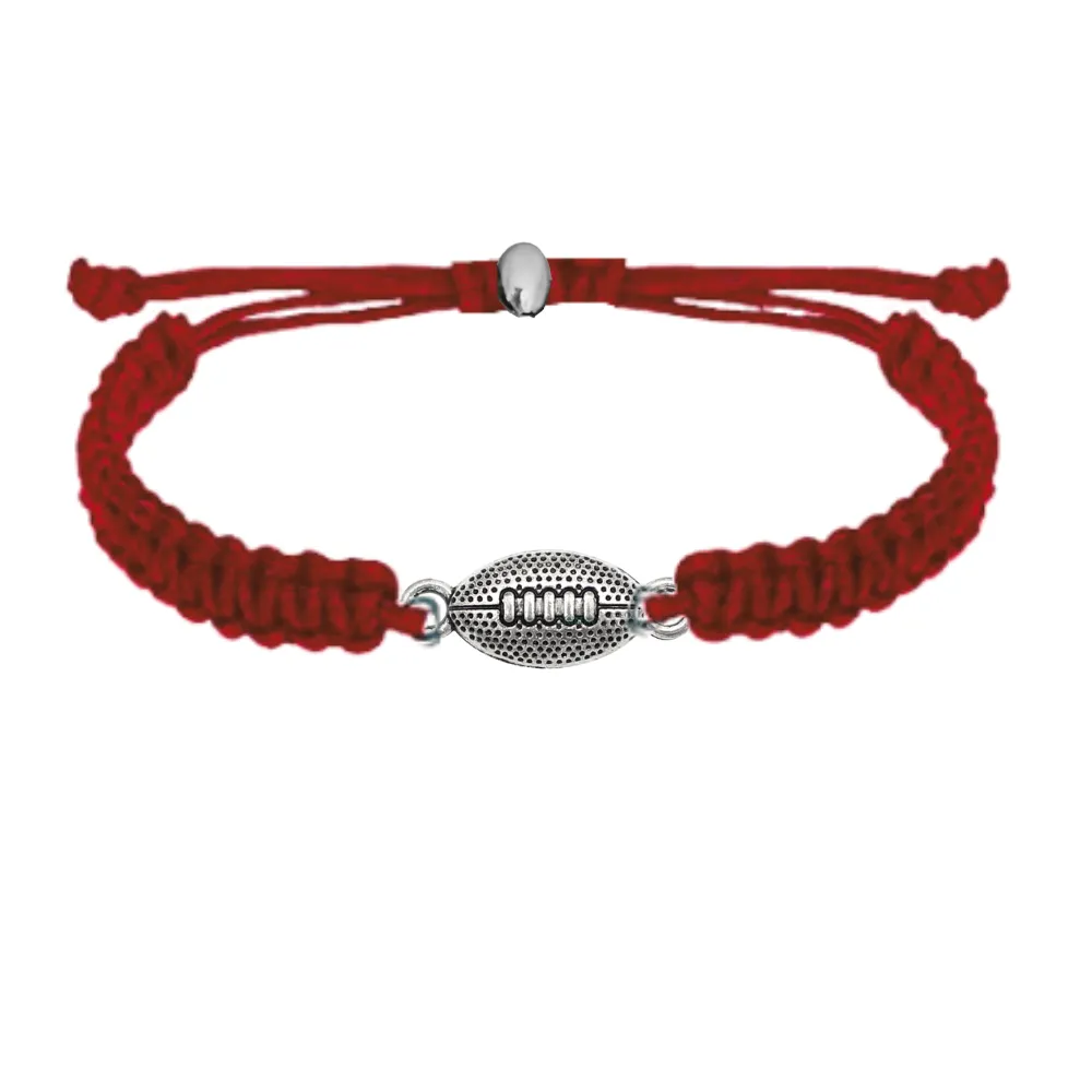 Football Rope Bracelet - Pick Color