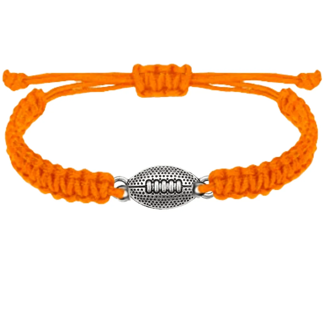 Football Rope Bracelet - Pick Color