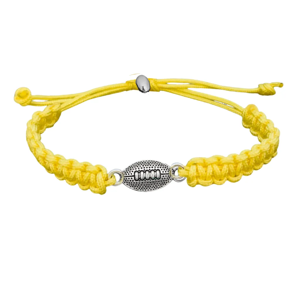 Football Rope Bracelet - Pick Color