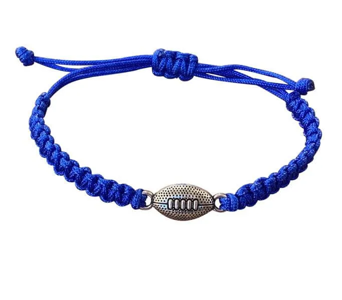 Football Rope Bracelet - Pick Color