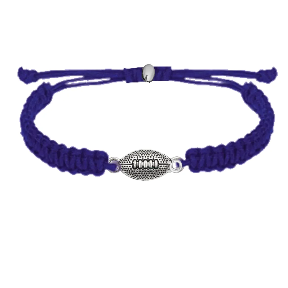 Football Rope Bracelet - Pick Color