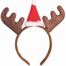 Glitter Reindeer Headband