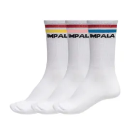 Impala Stripe 3 Pack Socks