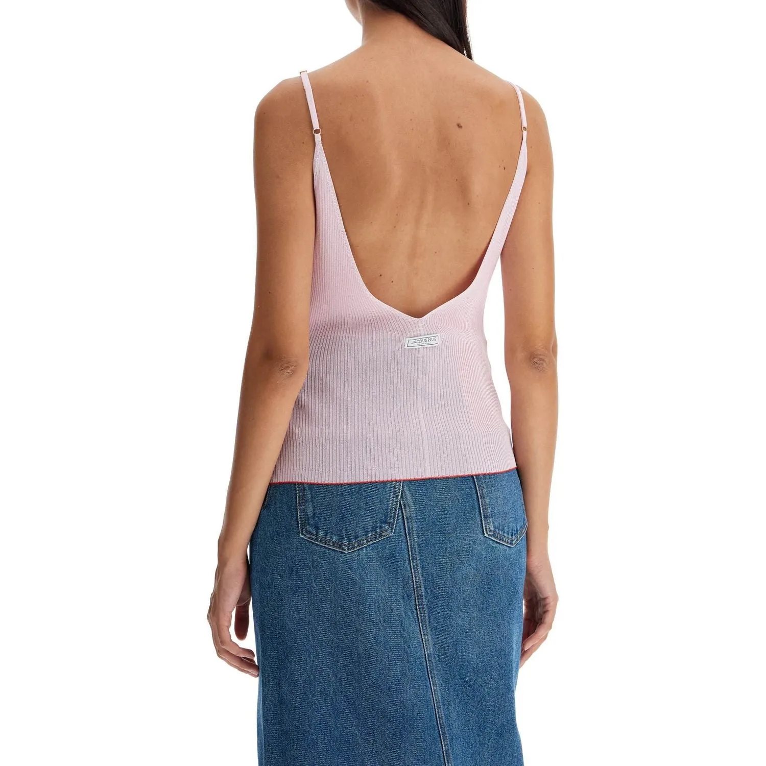 Jacquemus top 'the shoulder knit