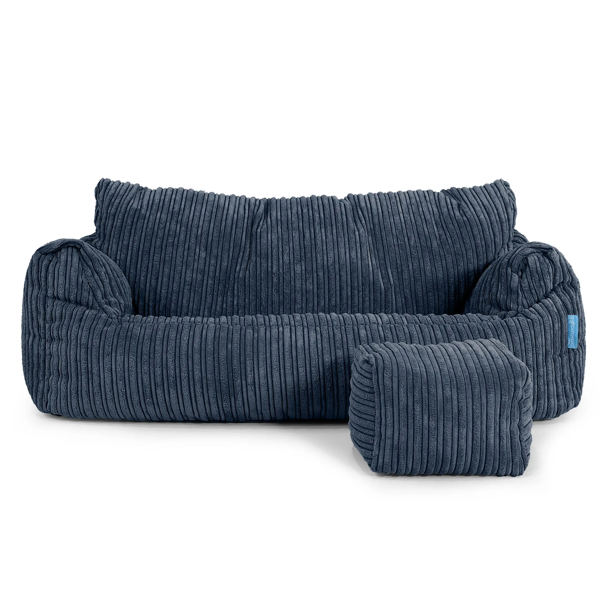 Josephine Childrens Sofa Bean Bag 1-5 yr - Cord Navy Blue