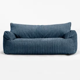 Josephine Childrens Sofa Bean Bag 1-5 yr - Cord Navy Blue