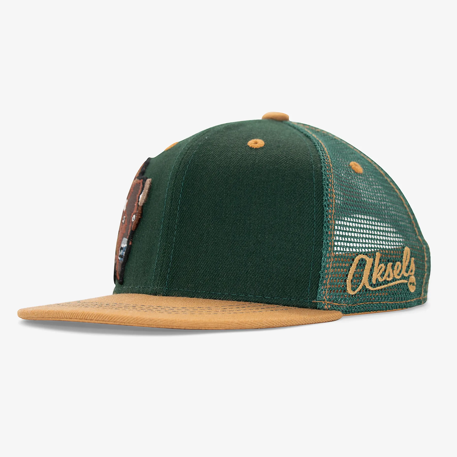 Kids Bison Flatbill Snapback Hat