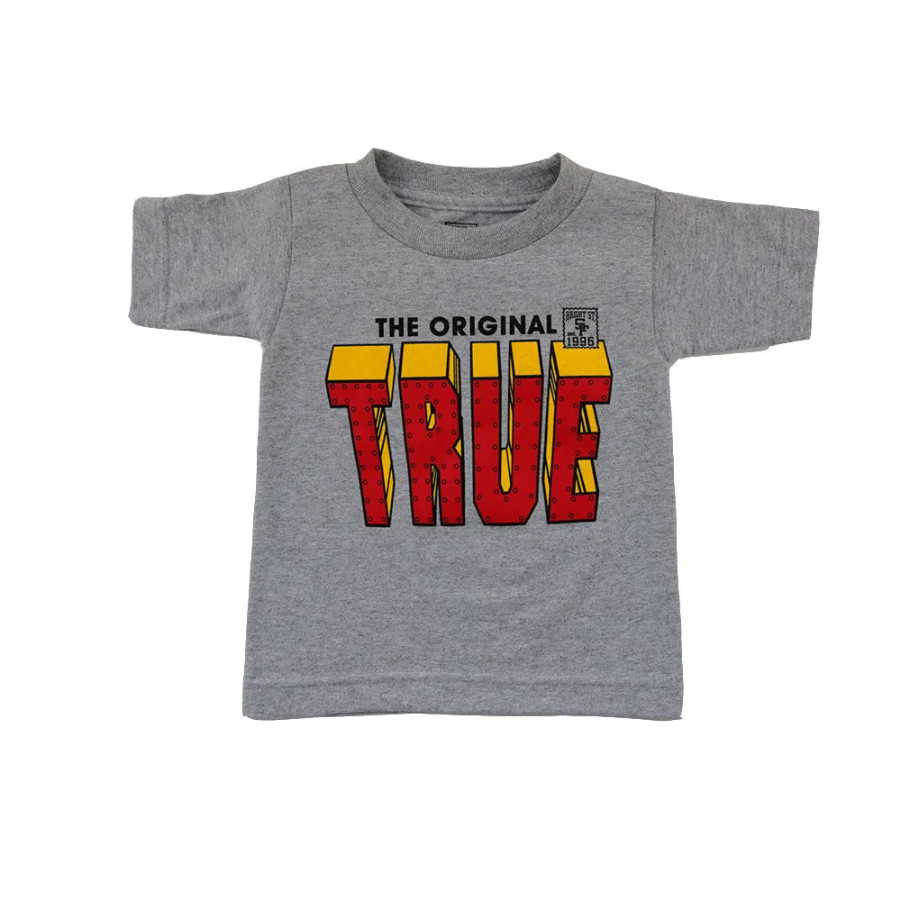 Kids True Iron T-Shirt Heather Grey