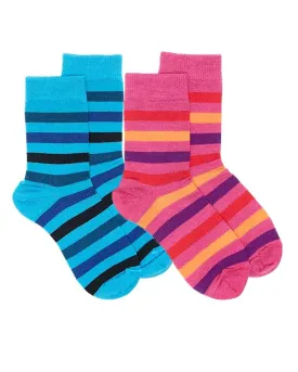 Kids Wide Stripe Sock