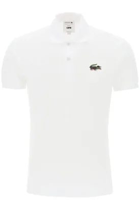 Lacoste netflix lupin polo shirt in organic cotton classic fit