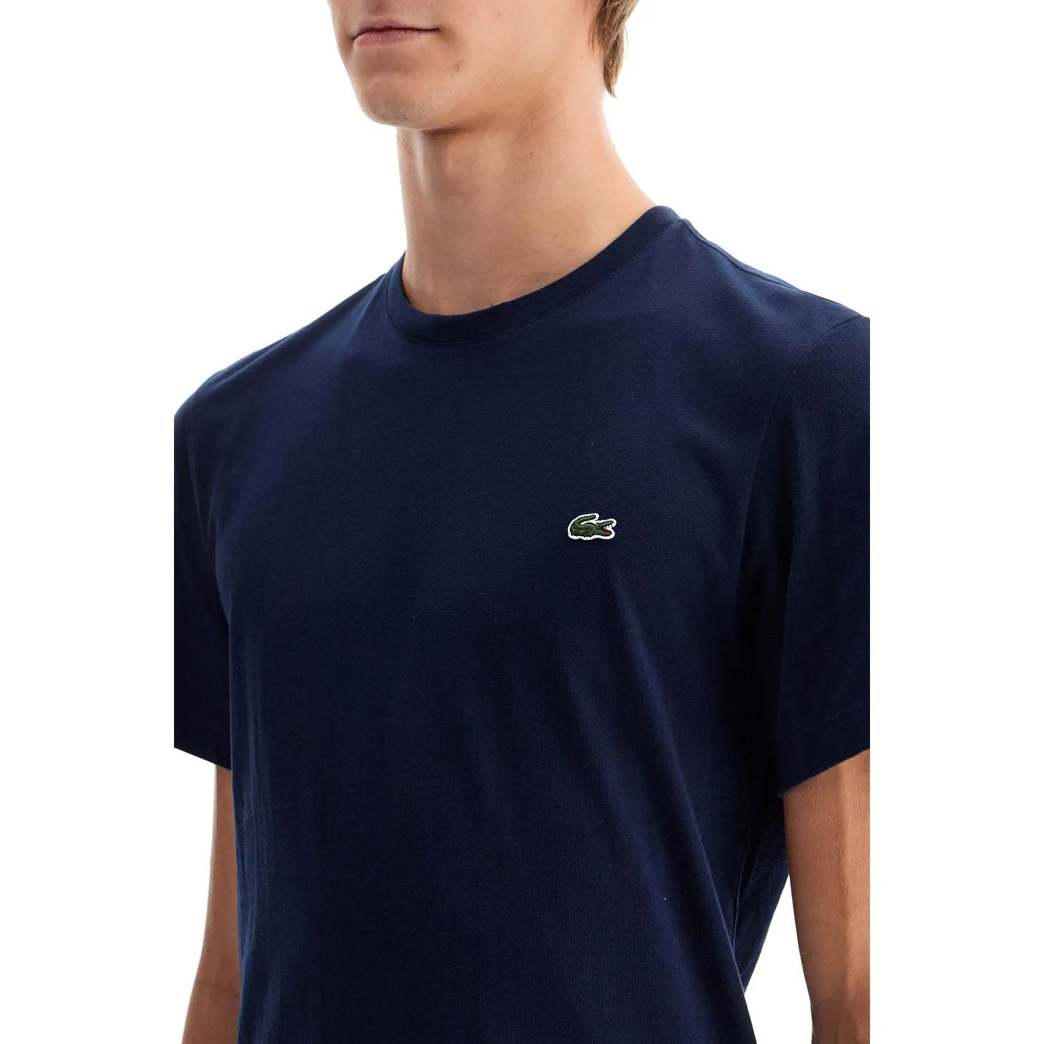 Lacoste t-shirt with patch logo design