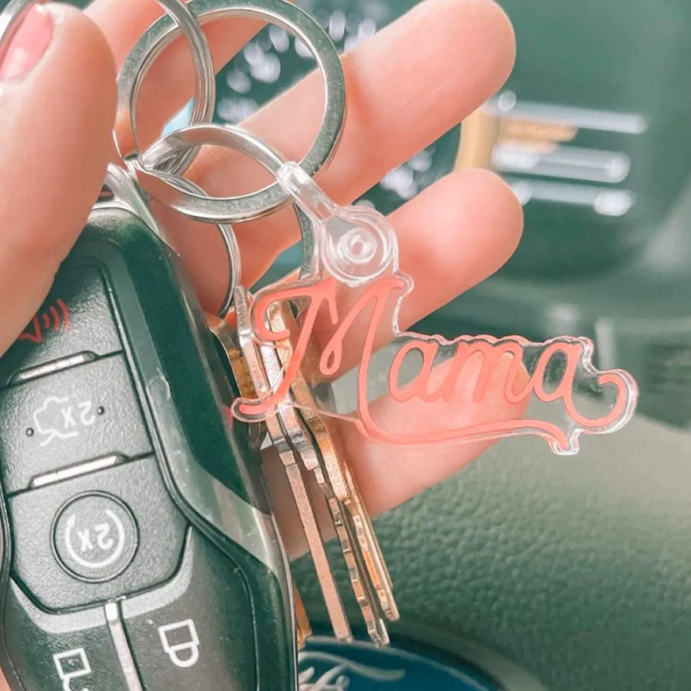 LMSS® KEYCHAIN - Mama - Script