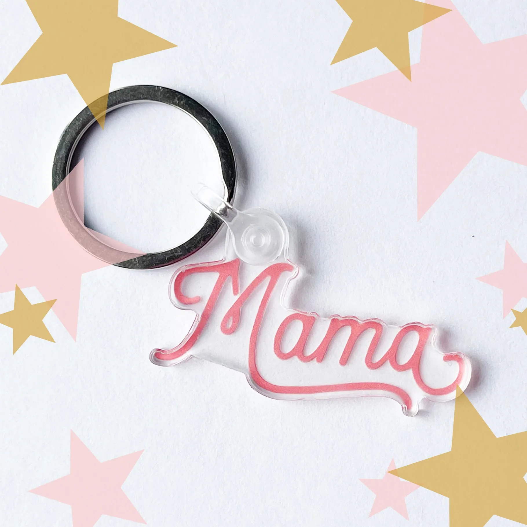 LMSS® KEYCHAIN - Mama - Script