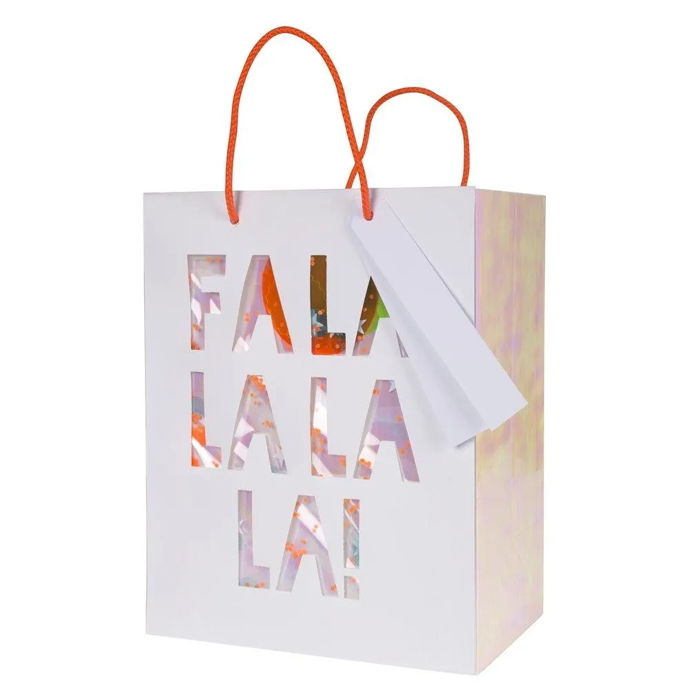 Meri Meri Fa La La Shaker Medium Gift Bags (set of 2)