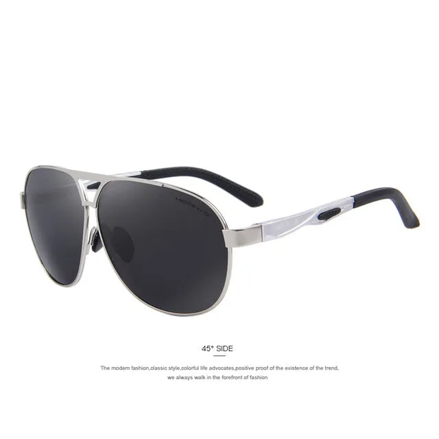 MERRY'S Men Classic Brand Sunglasses HD Polarized Aluminum