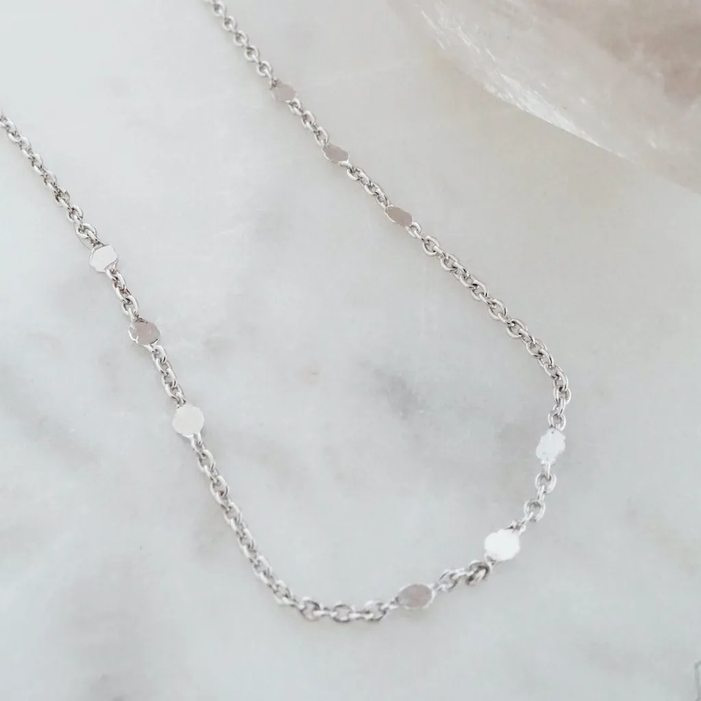 Morse Code Chain Necklace