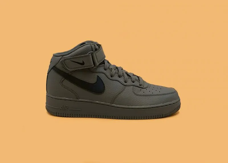 NIKE - Men - Air Force 1 Mid - Ridgerock/Black