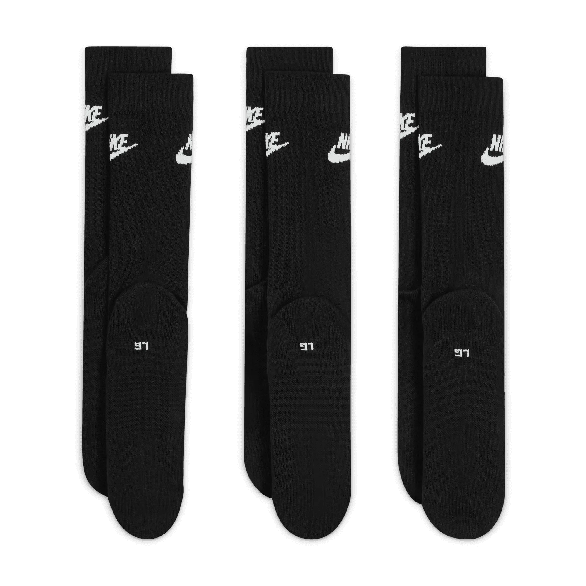 Nike Sportswear Everyday Essential Crew Socks (3 Pairs) DX5025-010