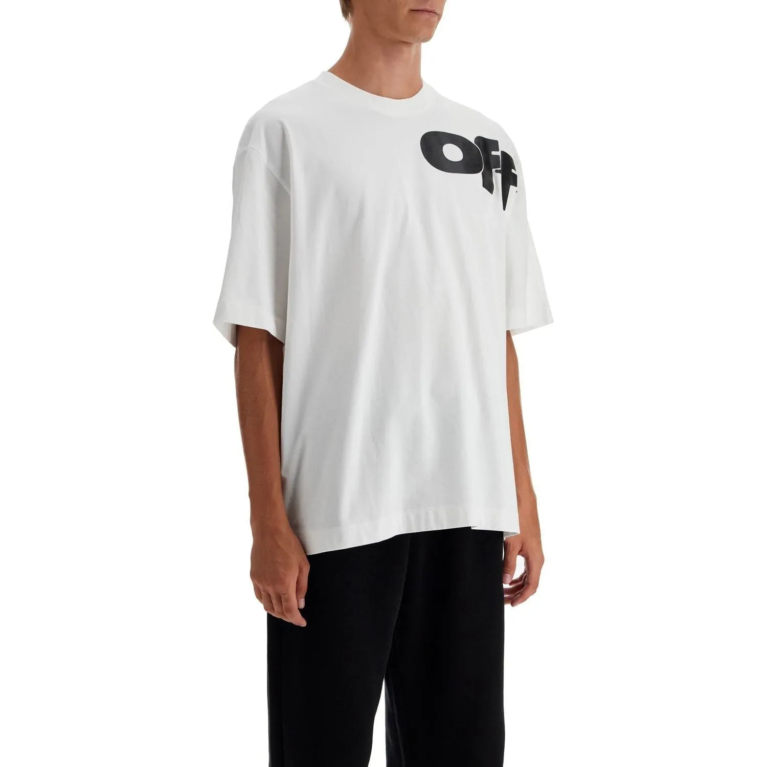 Off-White oversized cotton T-shirt