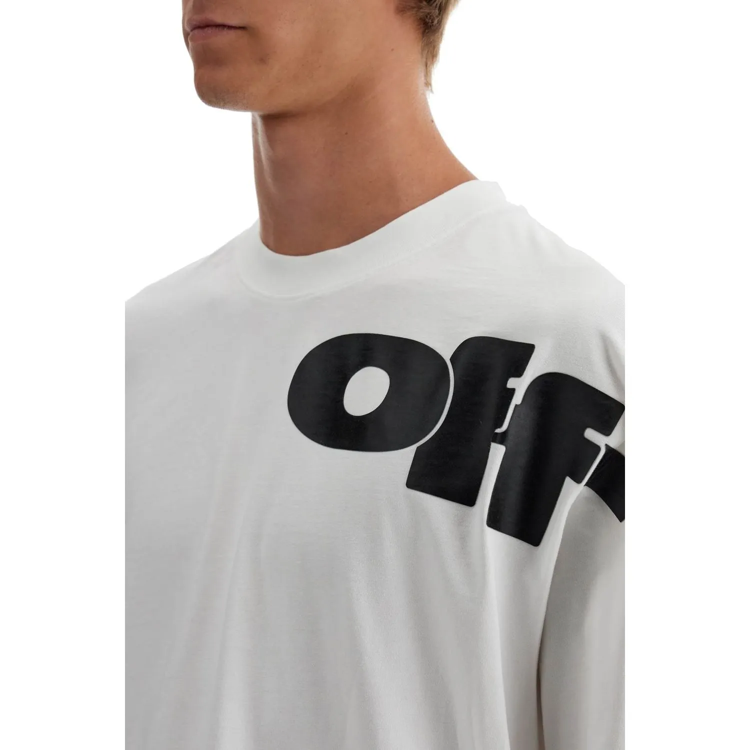 Off-White oversized cotton T-shirt