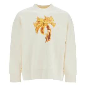 Palm Angels 'burning palm oversized sweat