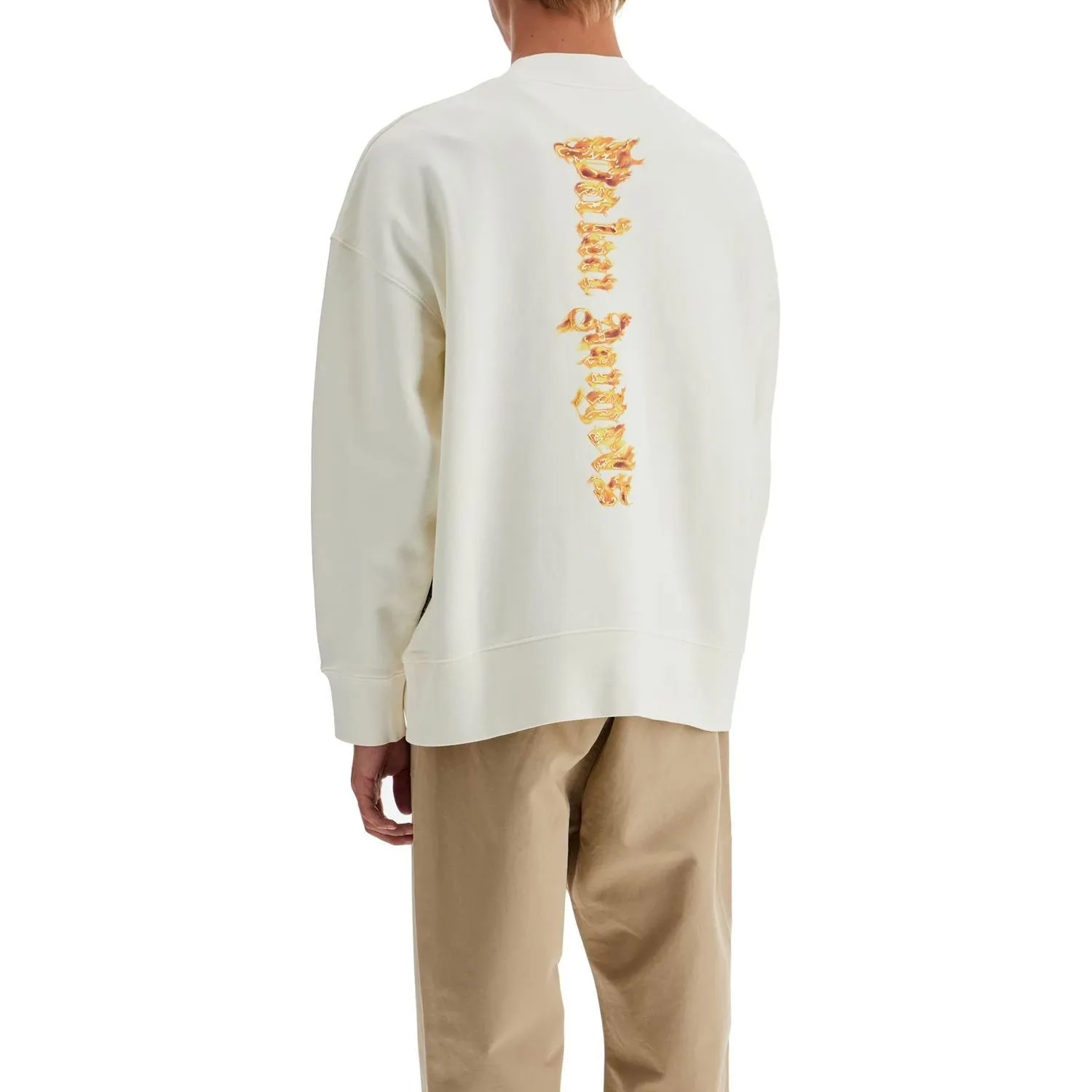 Palm Angels 'burning palm oversized sweat